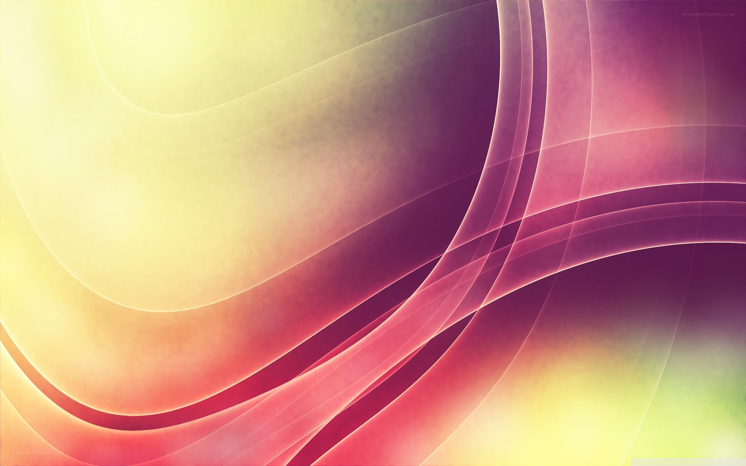 Abstract colorful wave design