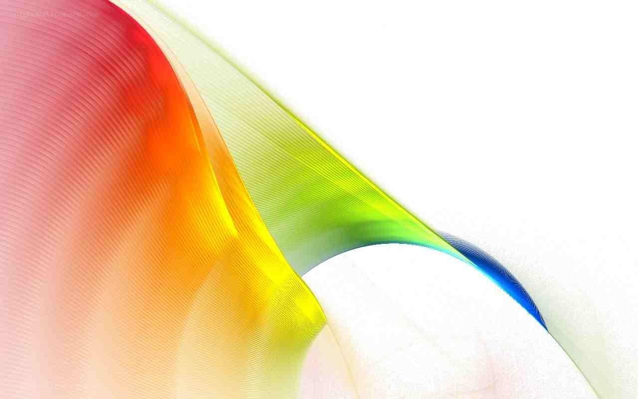 Abstract colorful wave design