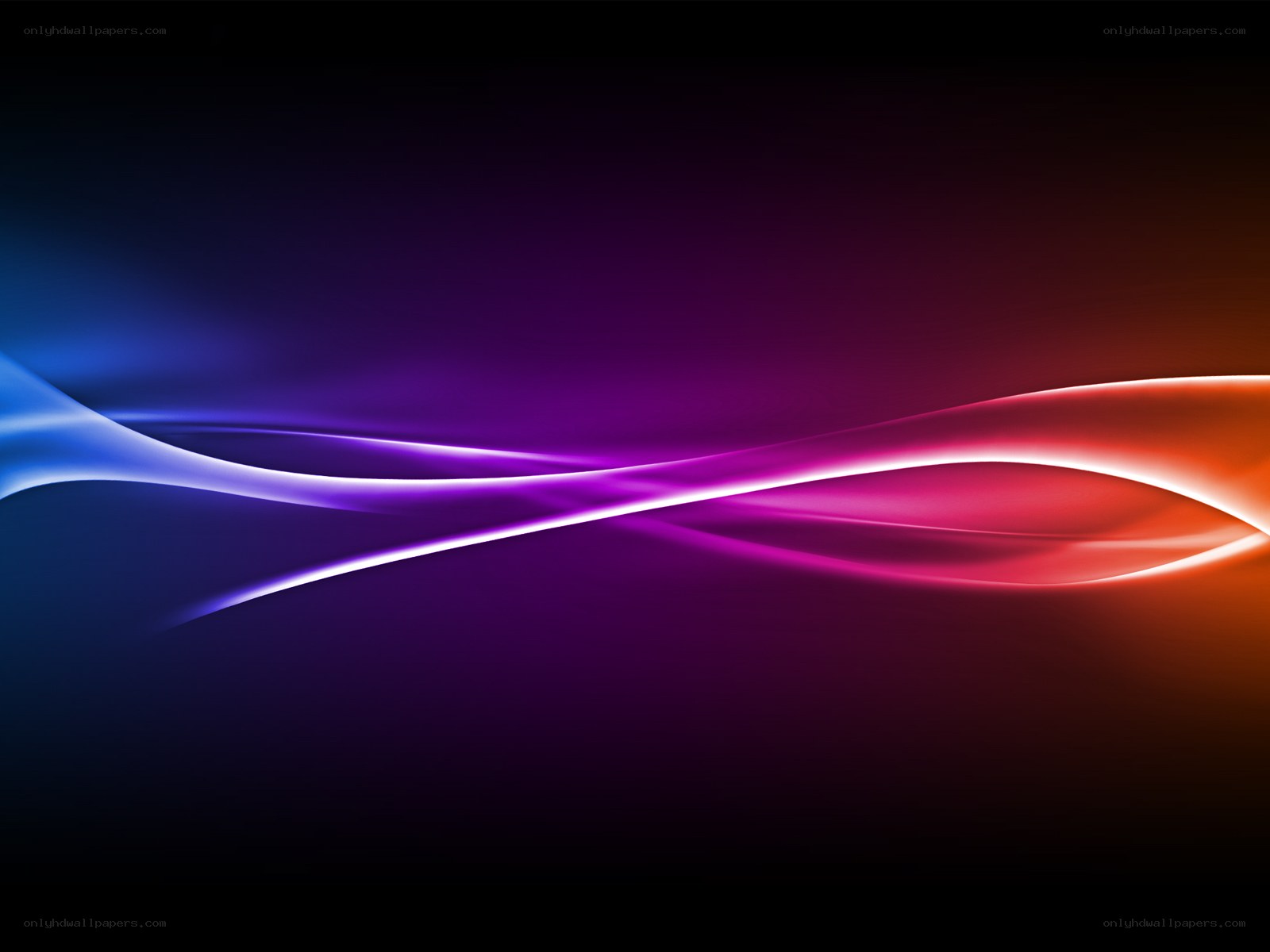 Abstract colorful wave design