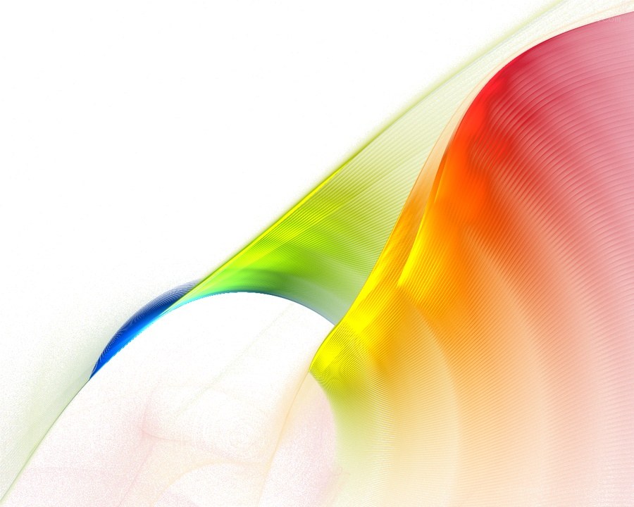 Abstract colorful wave design