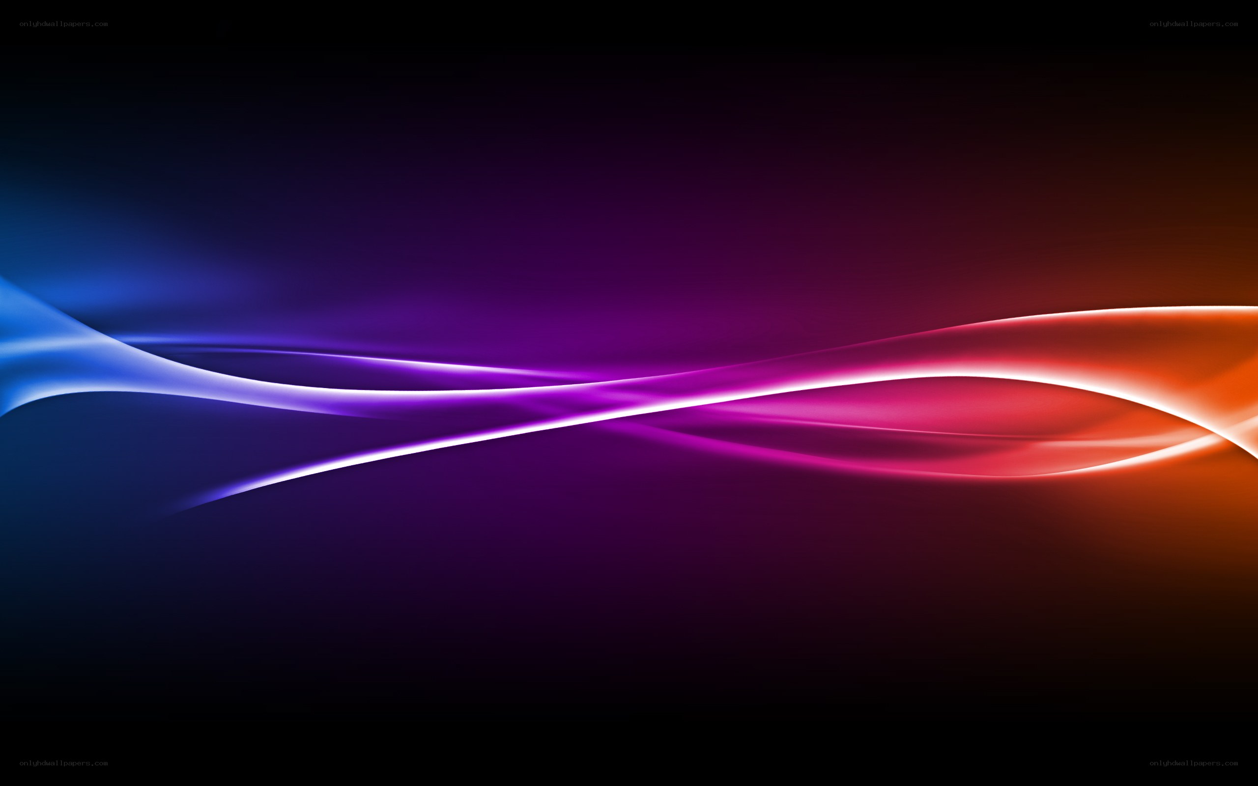 Abstract colorful wave design
