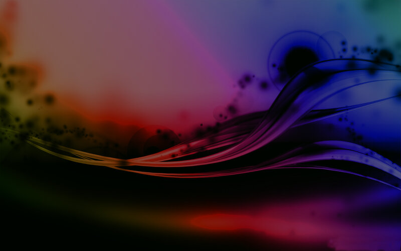 Abstract colorful wave design