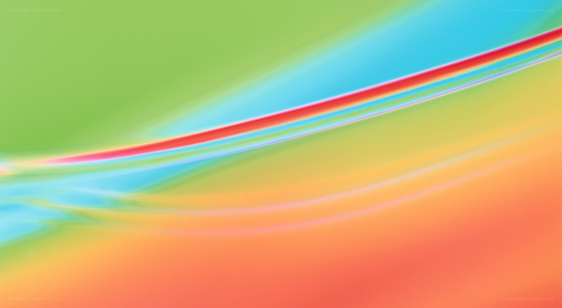 Abstract colorful wave design