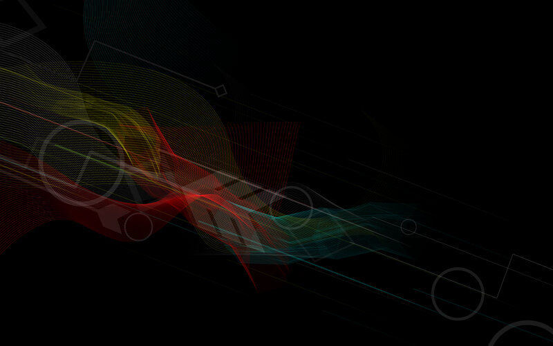 abstract colorful wave design