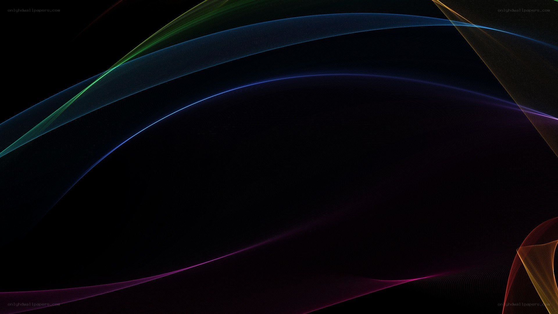 Abstract colorful wave design