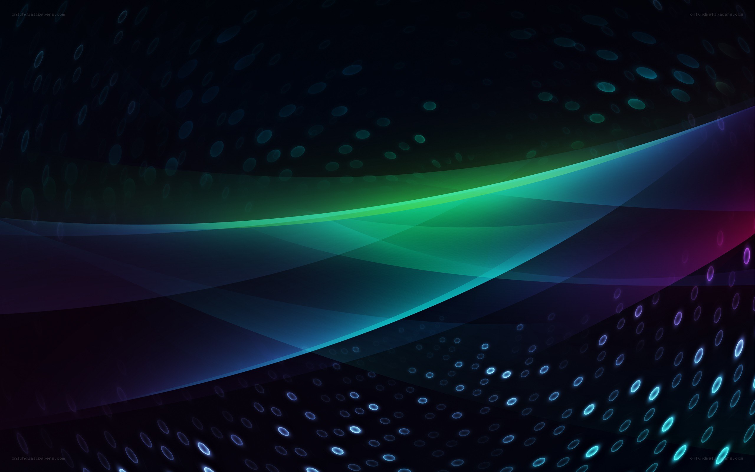 abstract colorful wave design