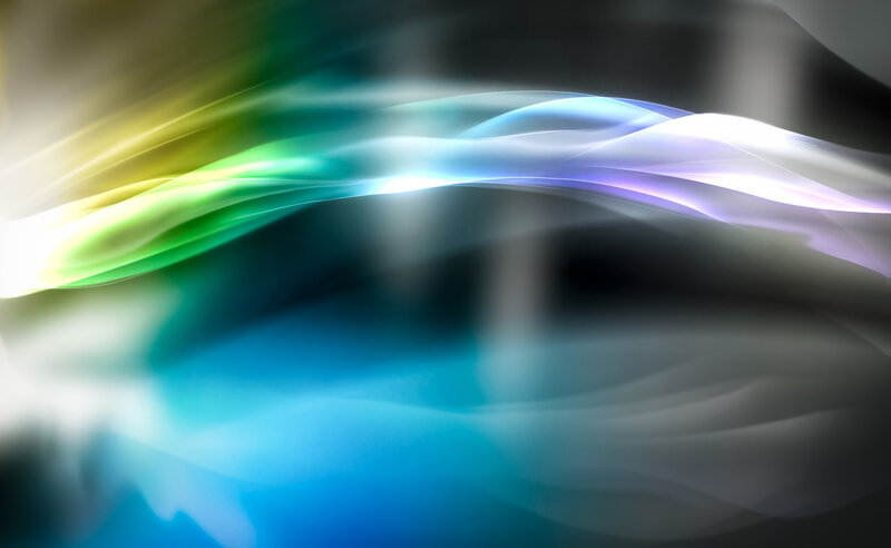 Abstract colorful wave motion