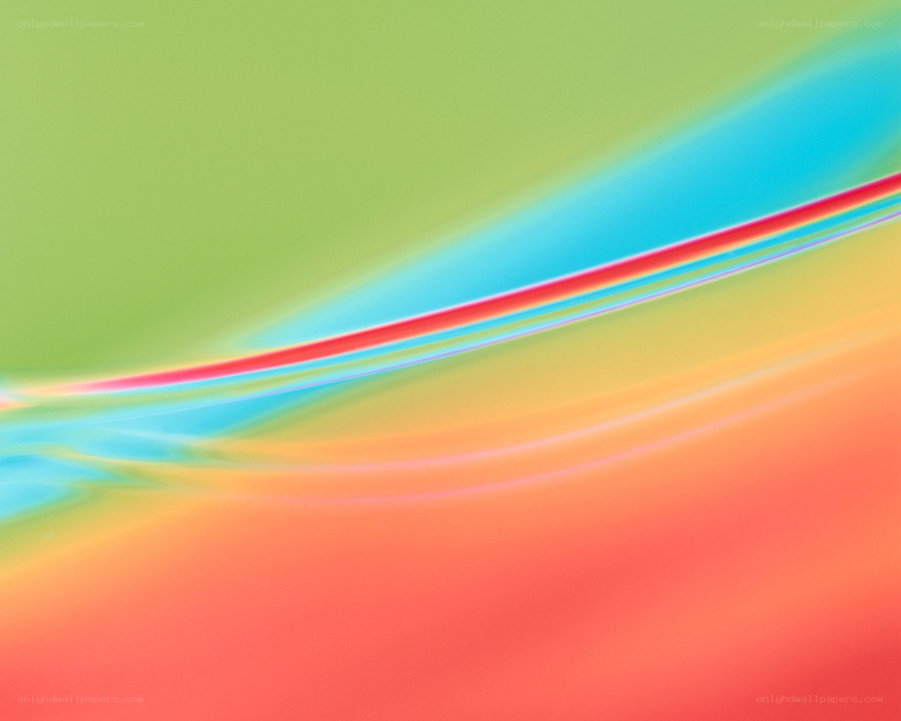 Abstract colorful wave pattern