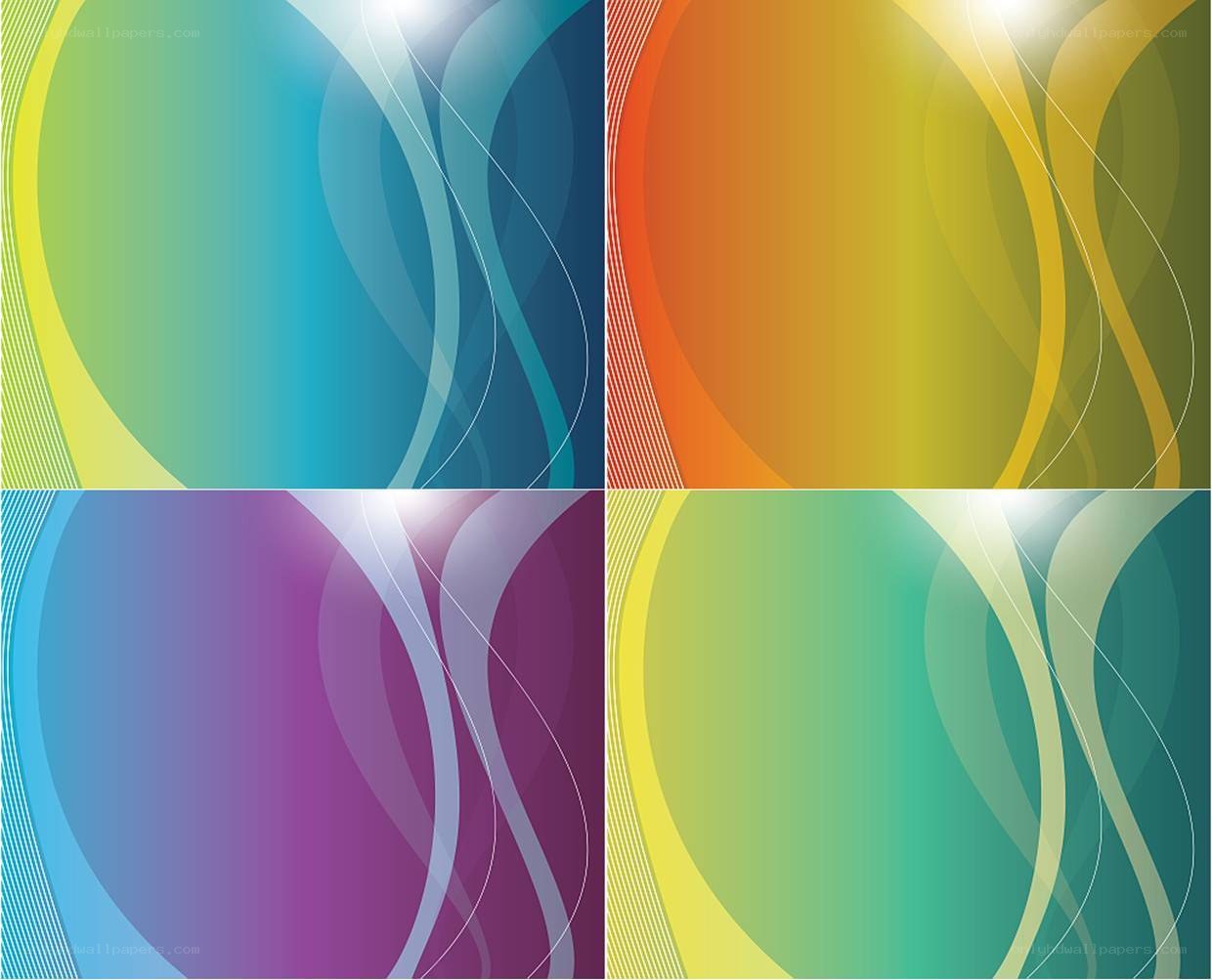 abstract colorful wave patterns