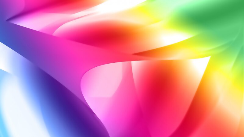 Abstract Colorful Waves — Pink, Vibrant