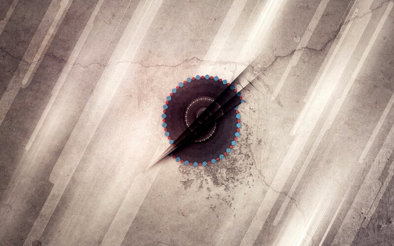 abstract compass design