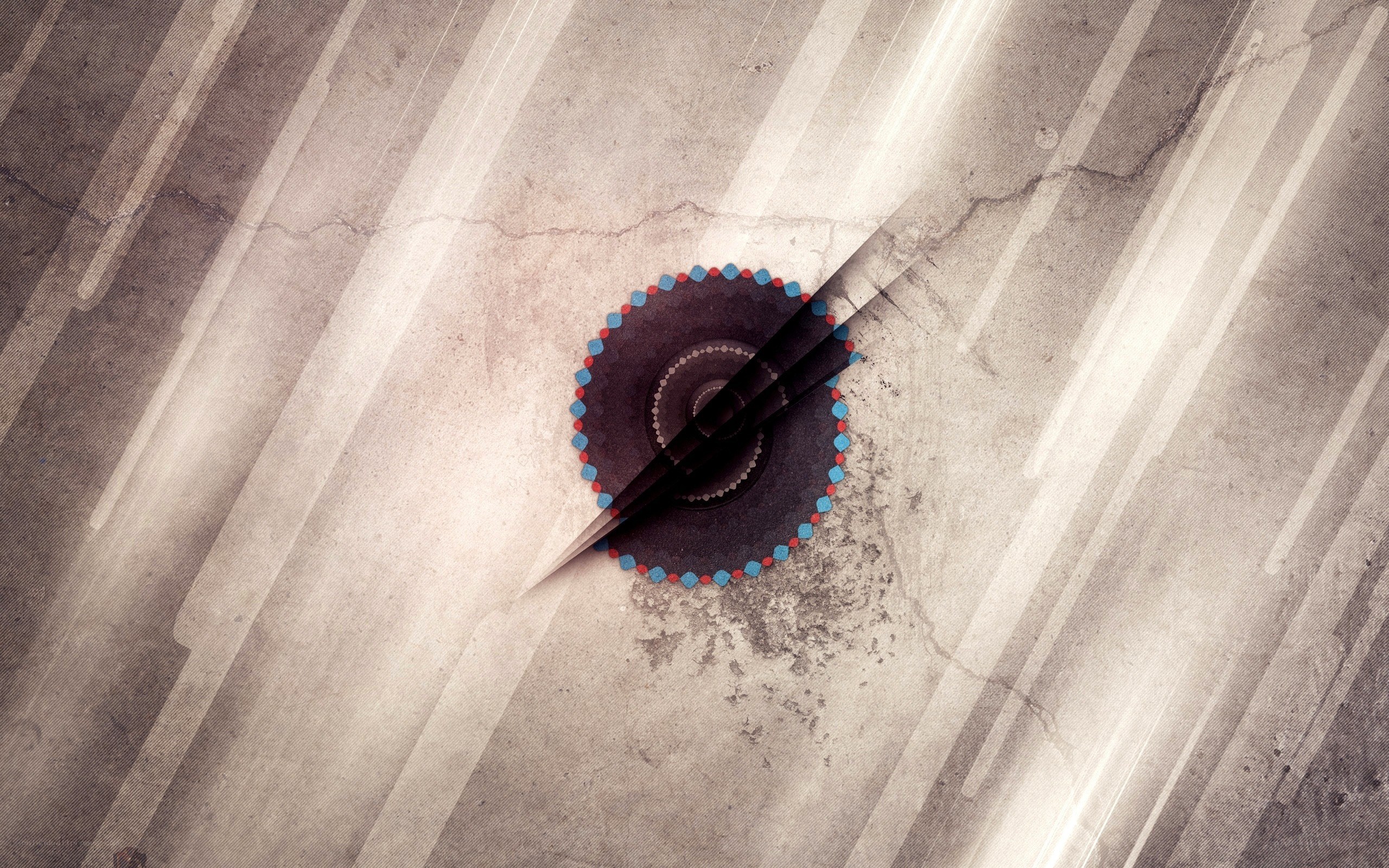 abstract compass on textured background