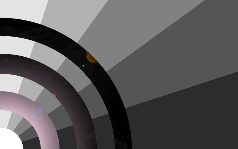 Abstract Concentric Rings
