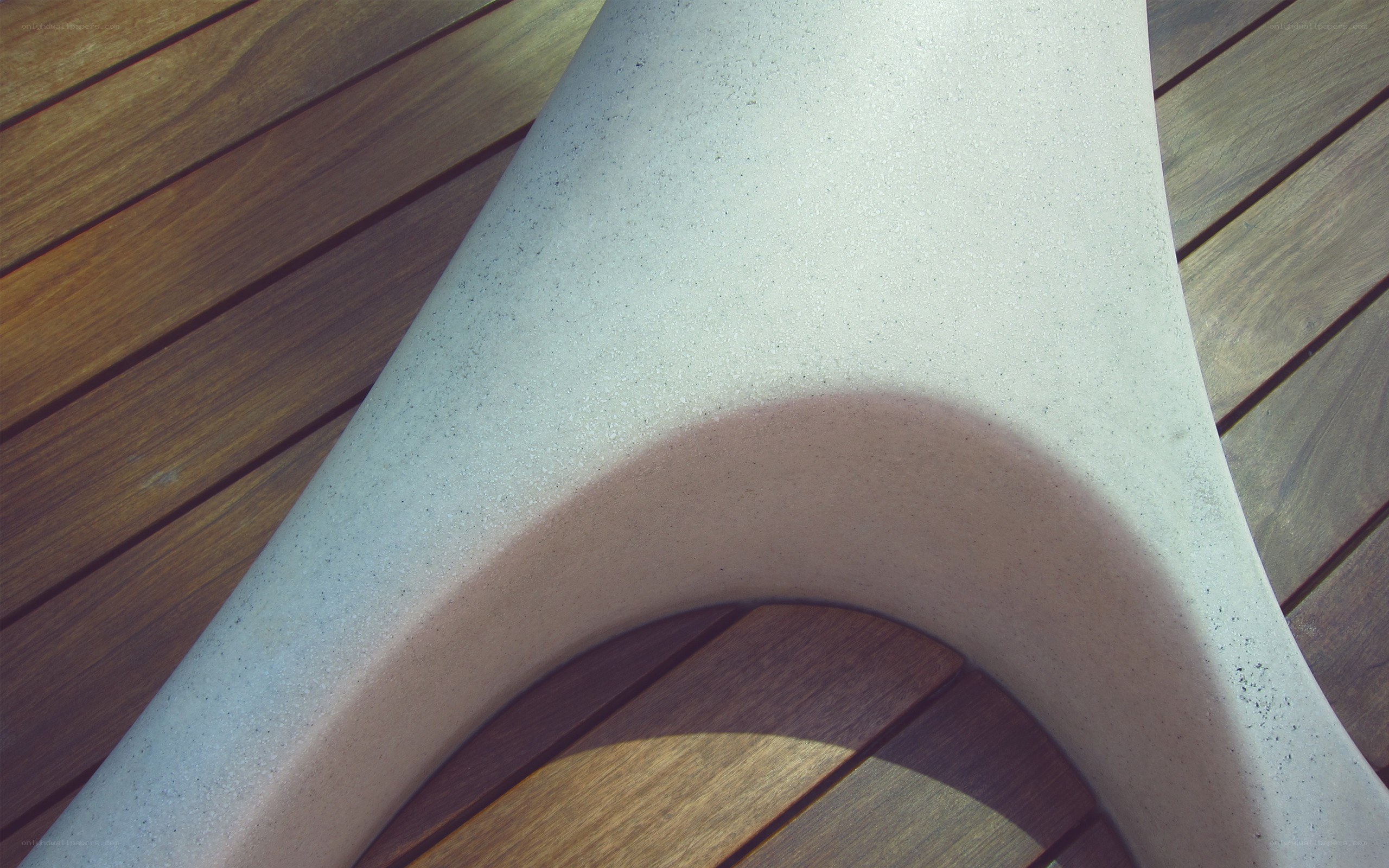 abstract concrete sculpture