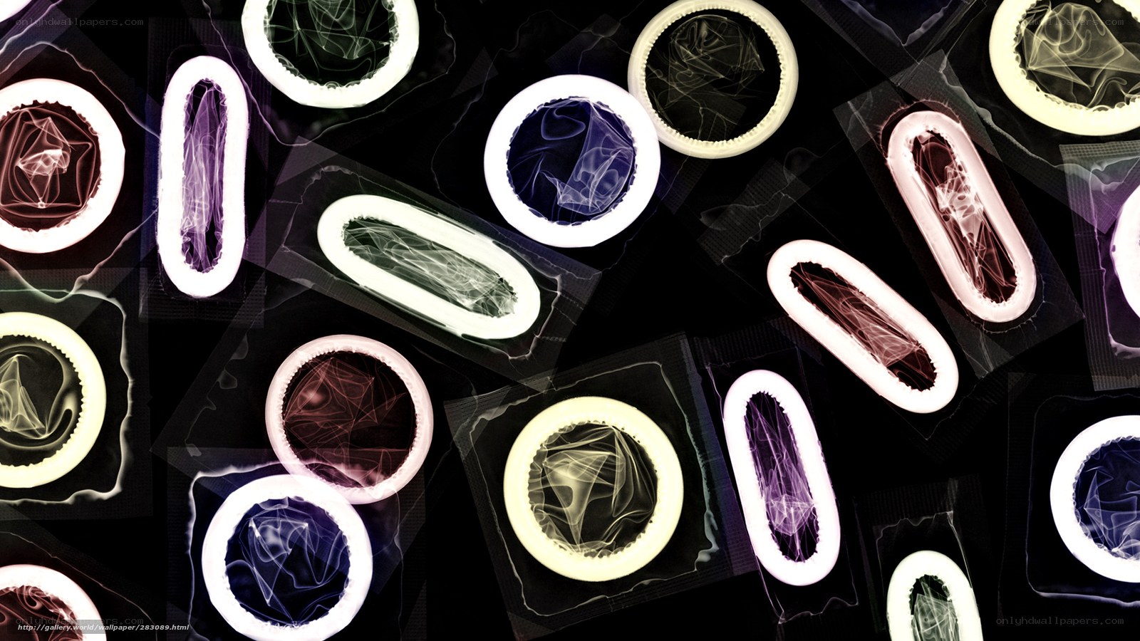 abstract condom patterns