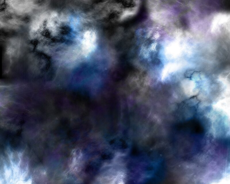 abstract cosmic cloud formation