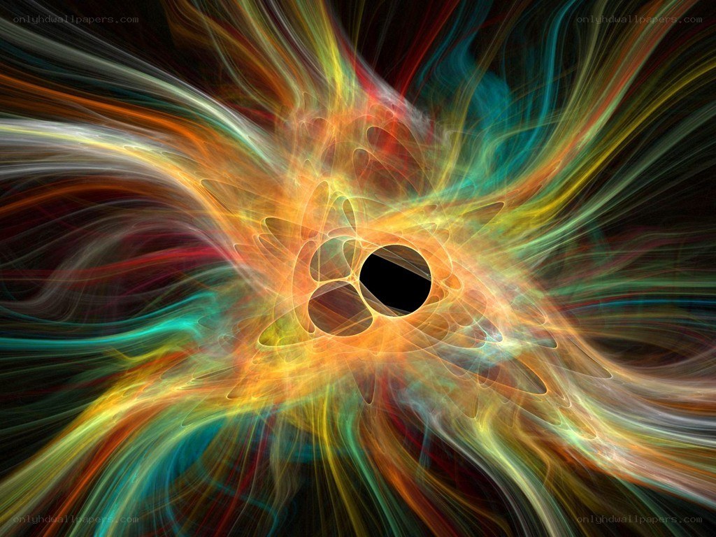 abstract cosmic energy burst