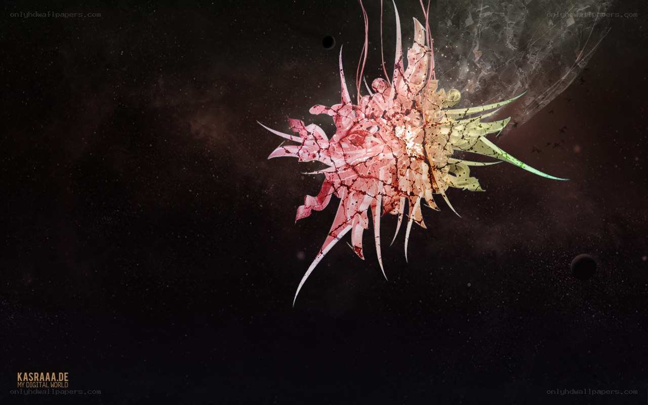 abstract cosmic explosion