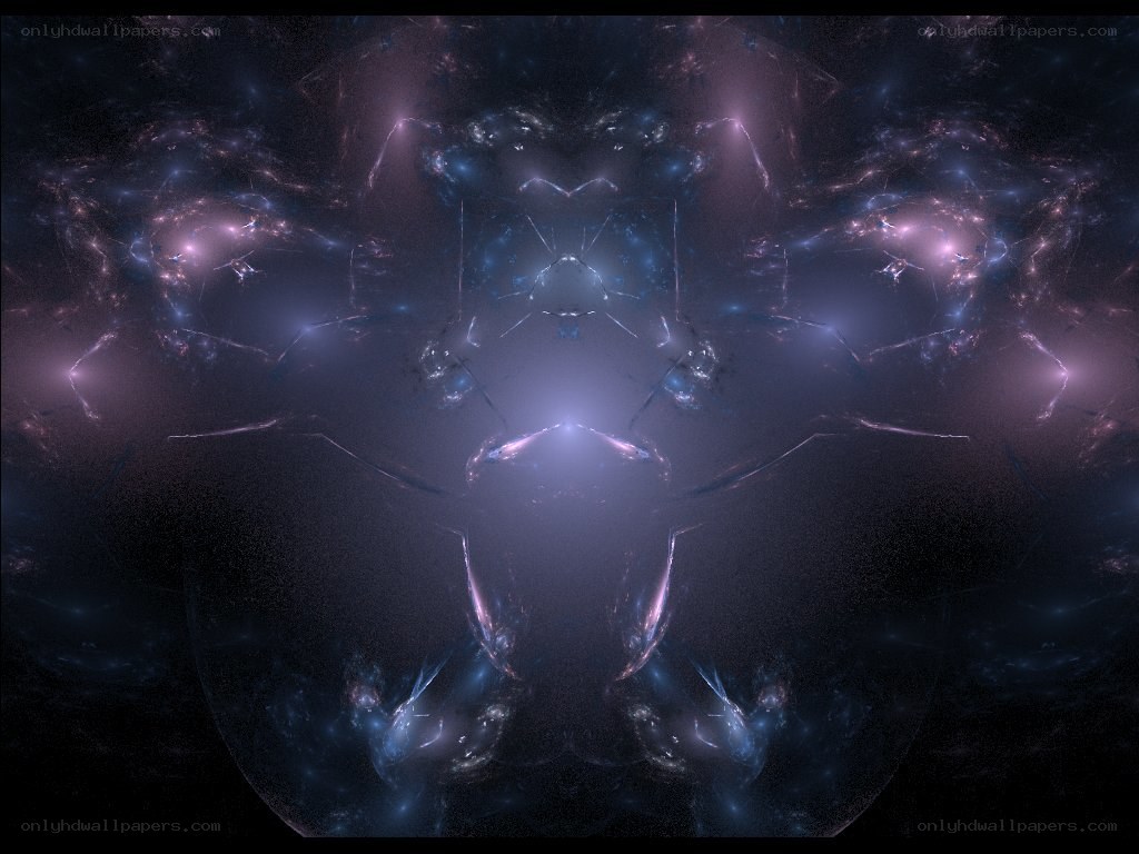 abstract cosmic fractal art