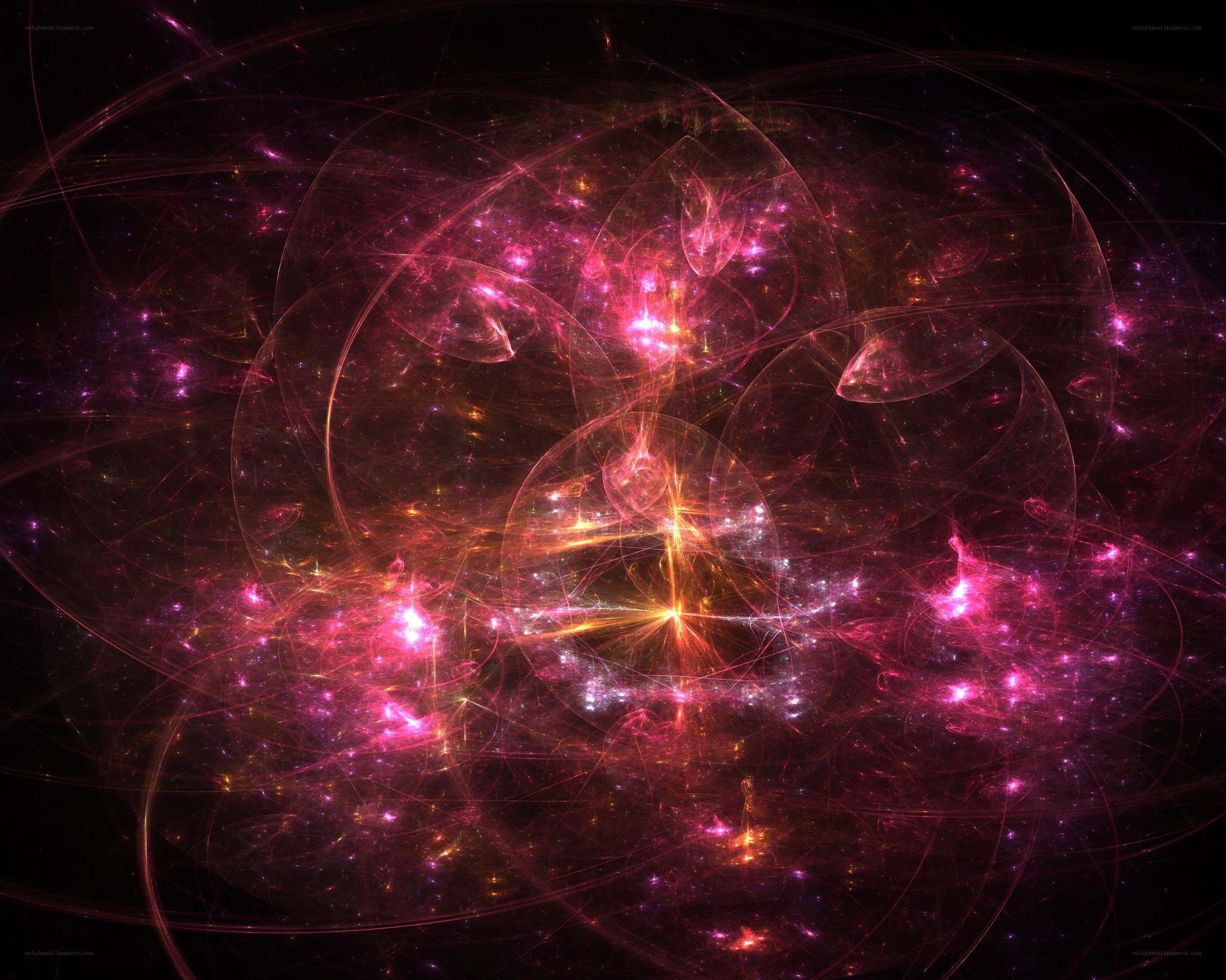 Abstract cosmic fractal art