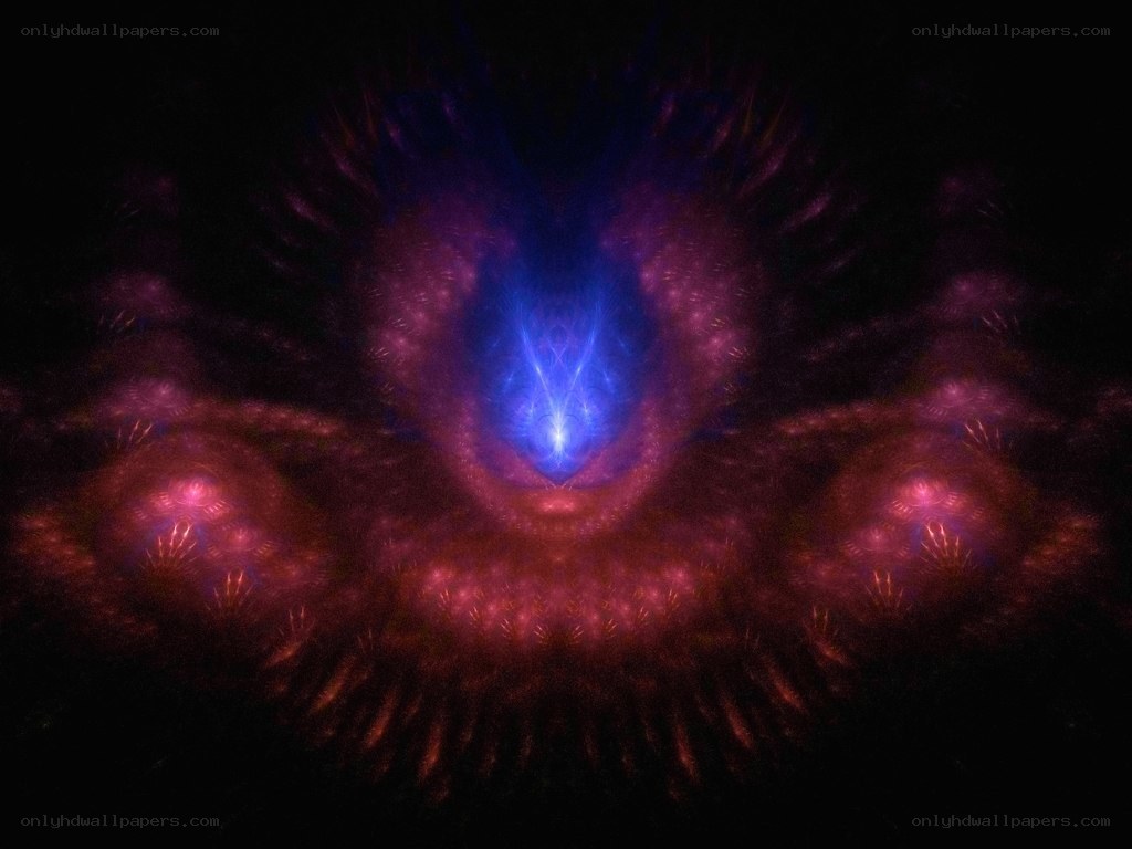 Abstract cosmic fractal pattern