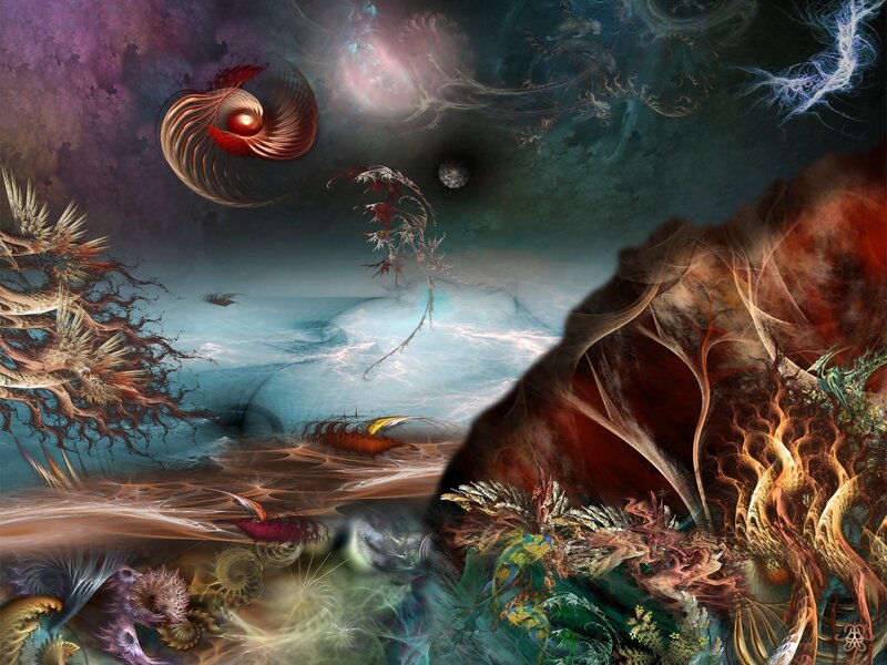 Abstract cosmic landscape