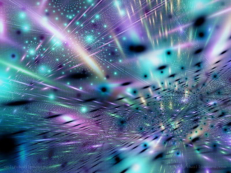 abstract cosmic light rays