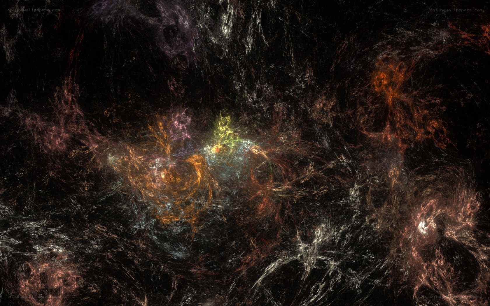 abstract cosmic nebula