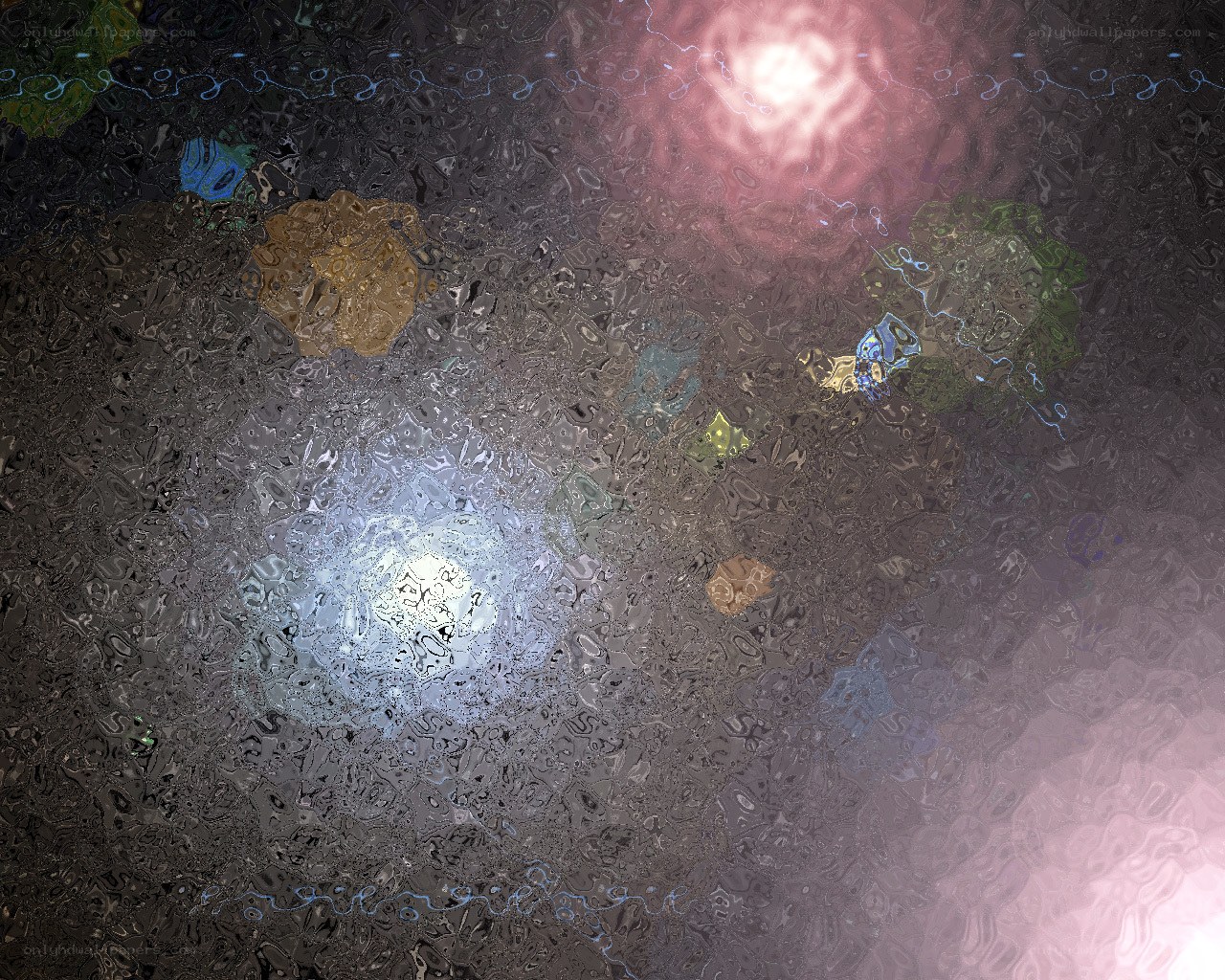abstract cosmic swirls