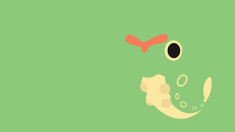 Abstract Creature Face — Green