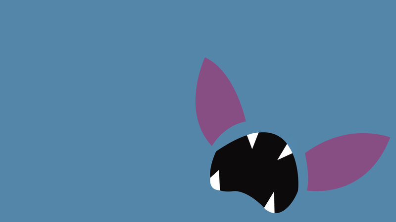 Abstract Creature Head — Blue