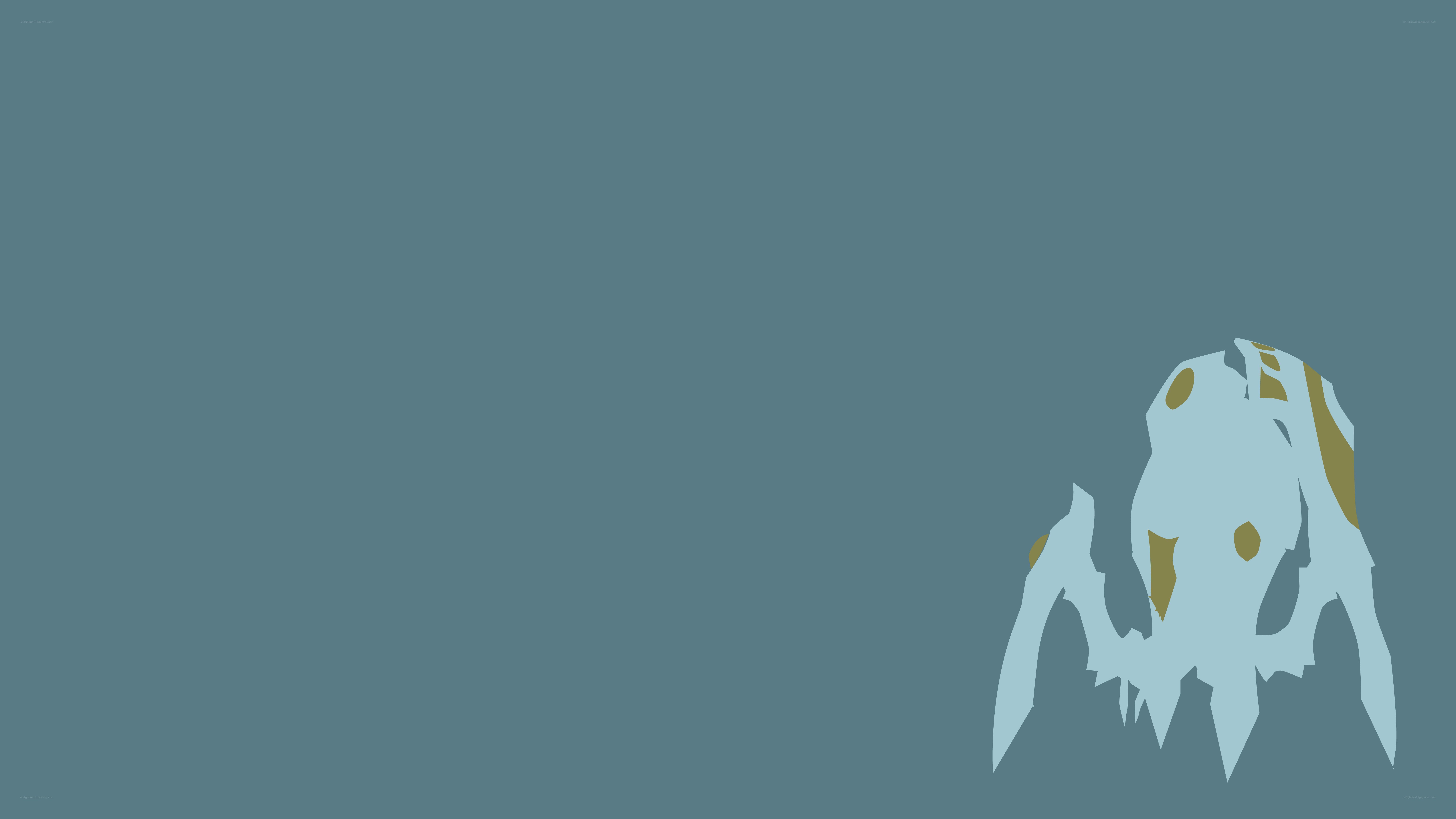 abstract creature silhouette