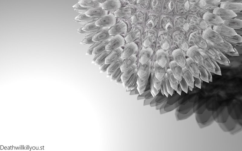 abstract crystalline structure