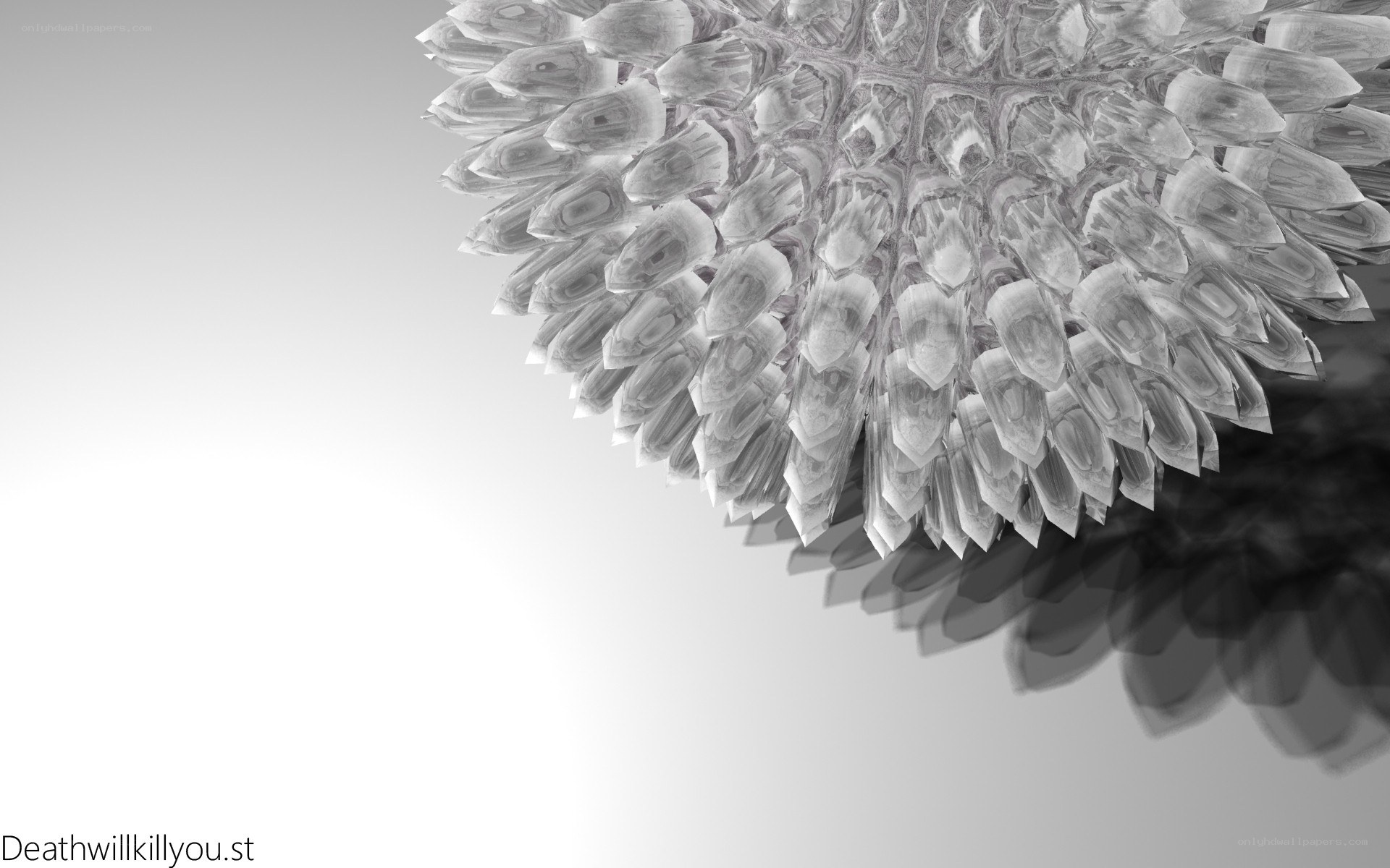abstract crystalline structure