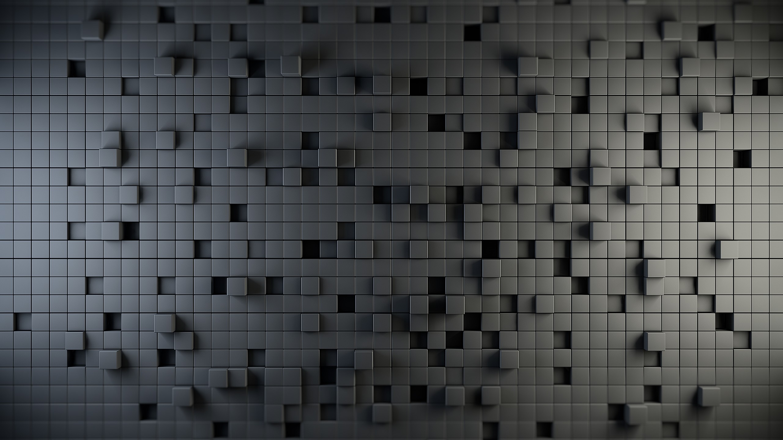 abstract cube wall pattern