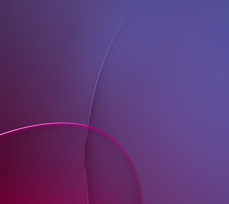 Abstract Curved Lines — Purple, Calm