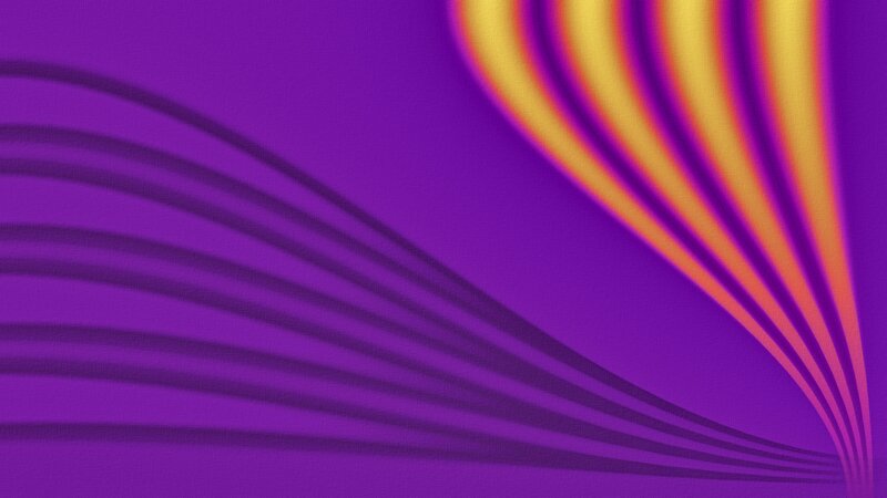 Abstract Curved Lines — Purple, Dynamic, Curved Lines