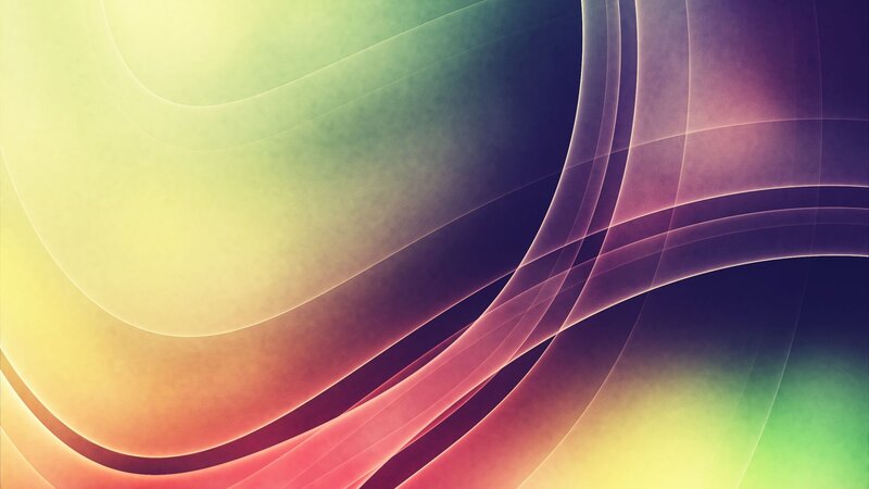 Abstract Curved Lines — Purple