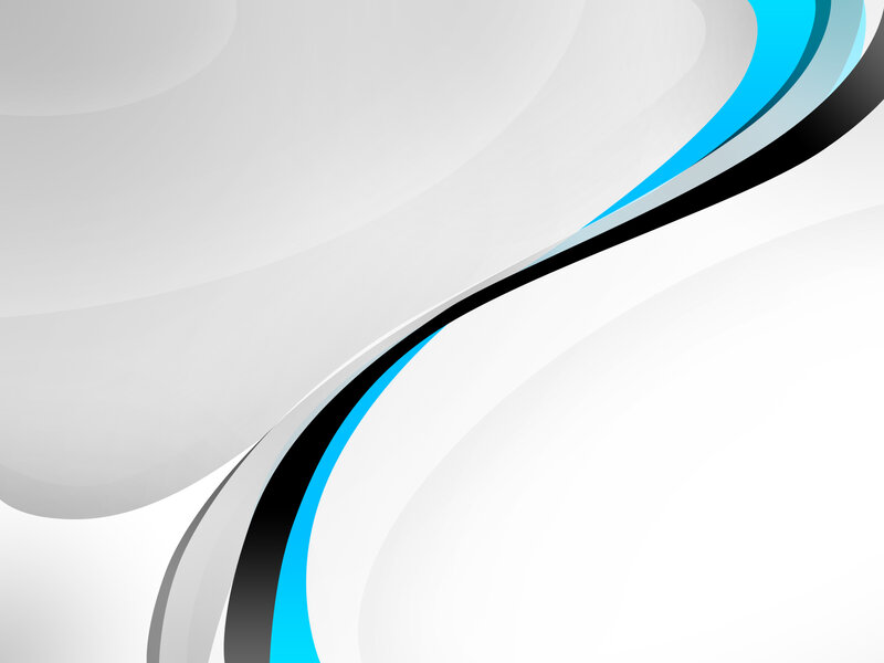 Abstract Curved Lines — White, Calm
