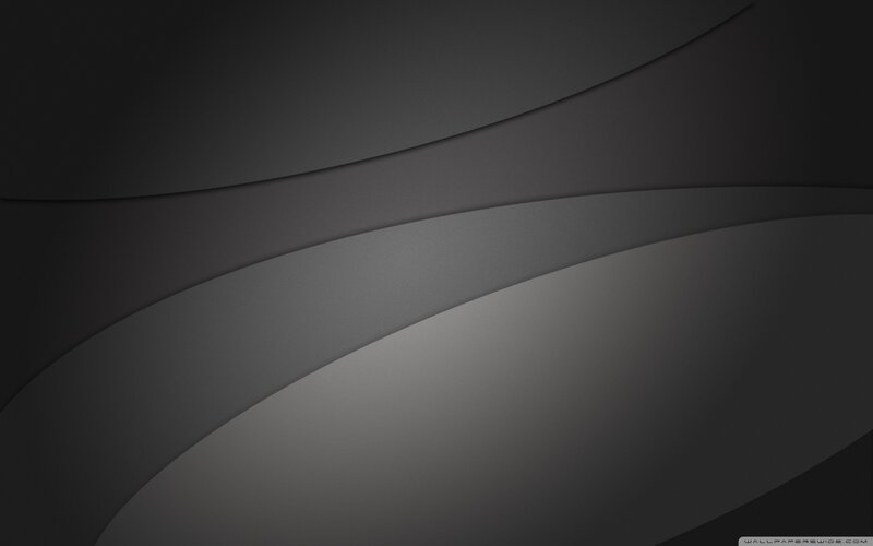 Abstract Curved Shapes — Black