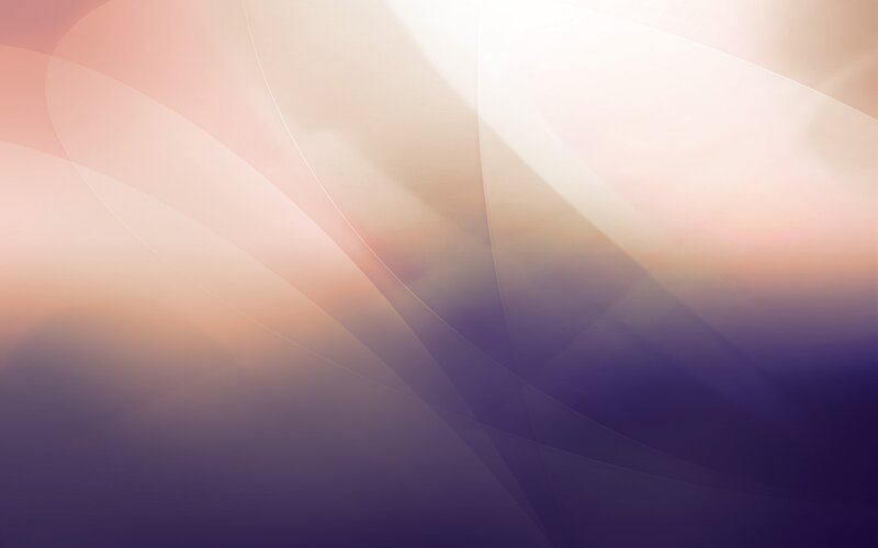 Abstract Curved Shapes — Purple, Calm
