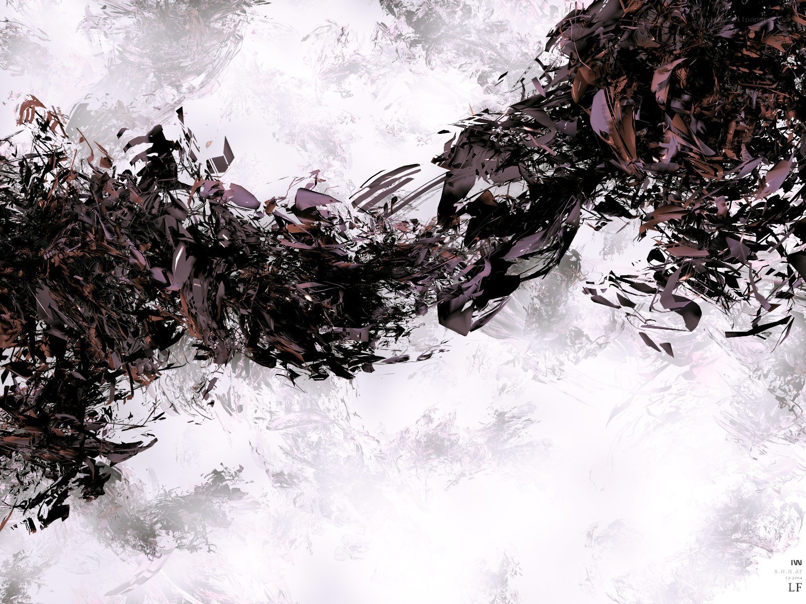 abstract dark and light swirl