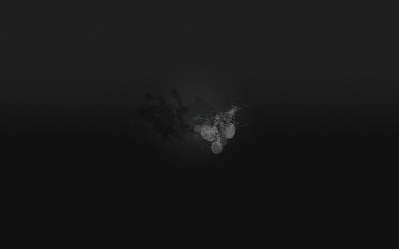 abstract dark art with splatters