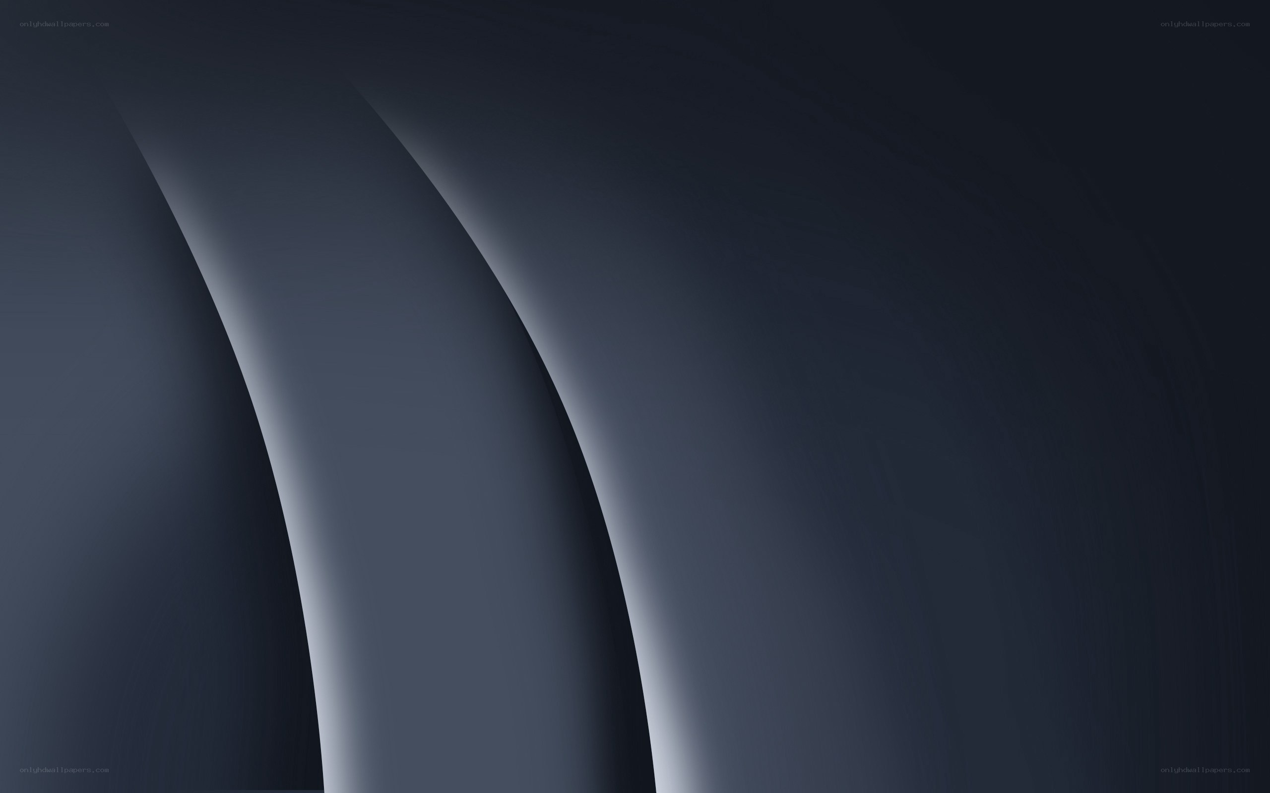 Abstract dark curved lines