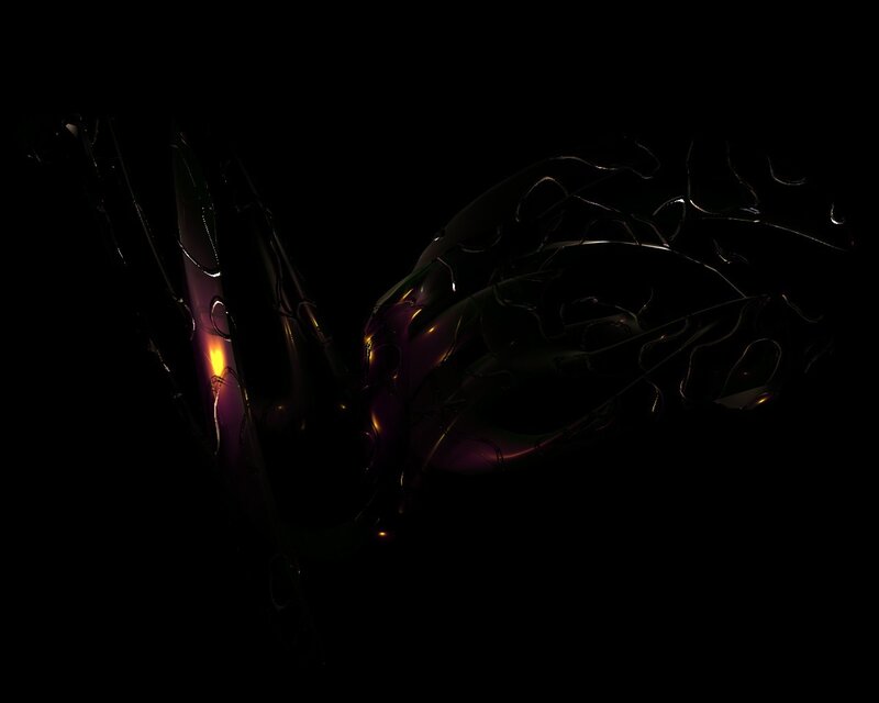 abstract dark form