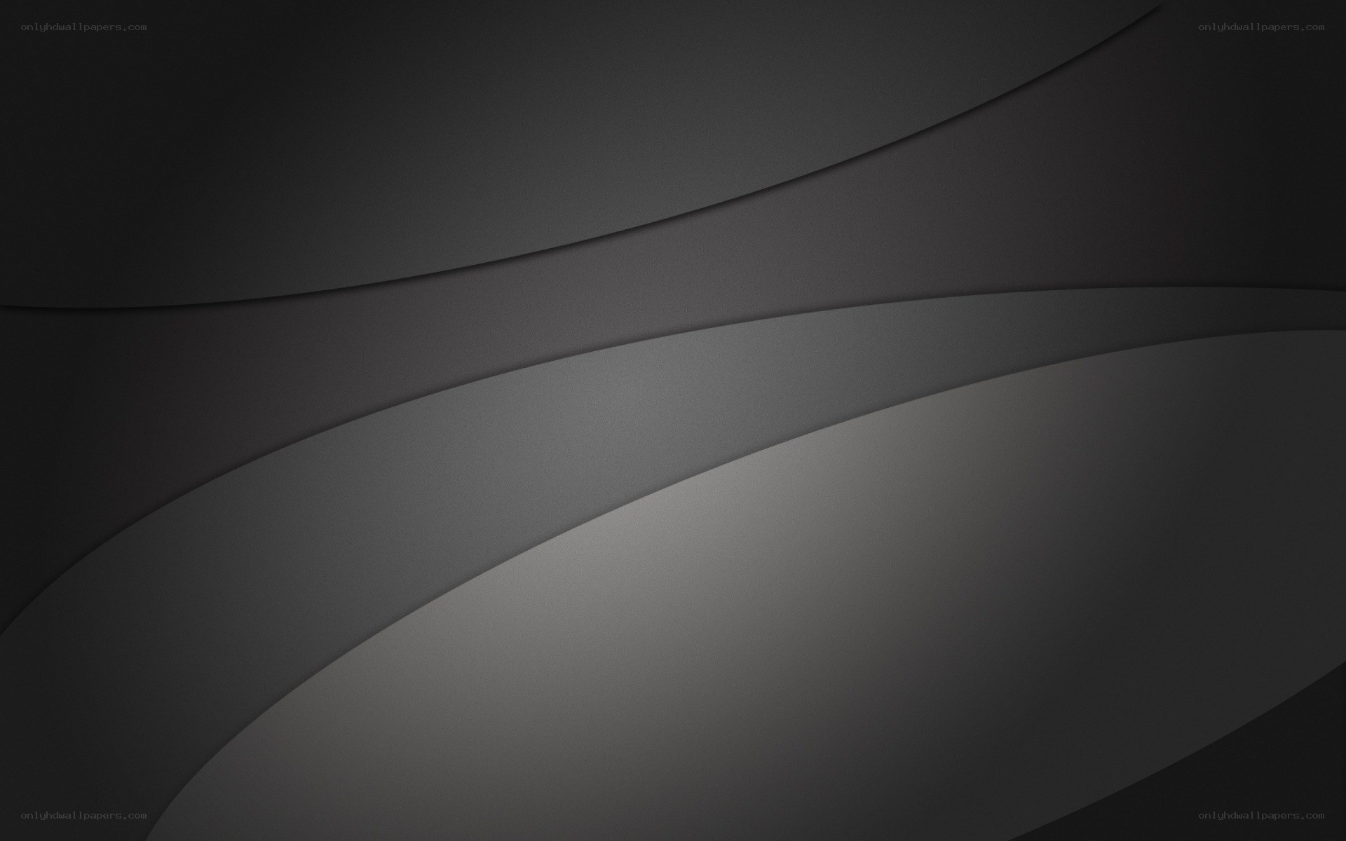abstract dark gray waves