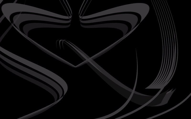 abstract dark line art