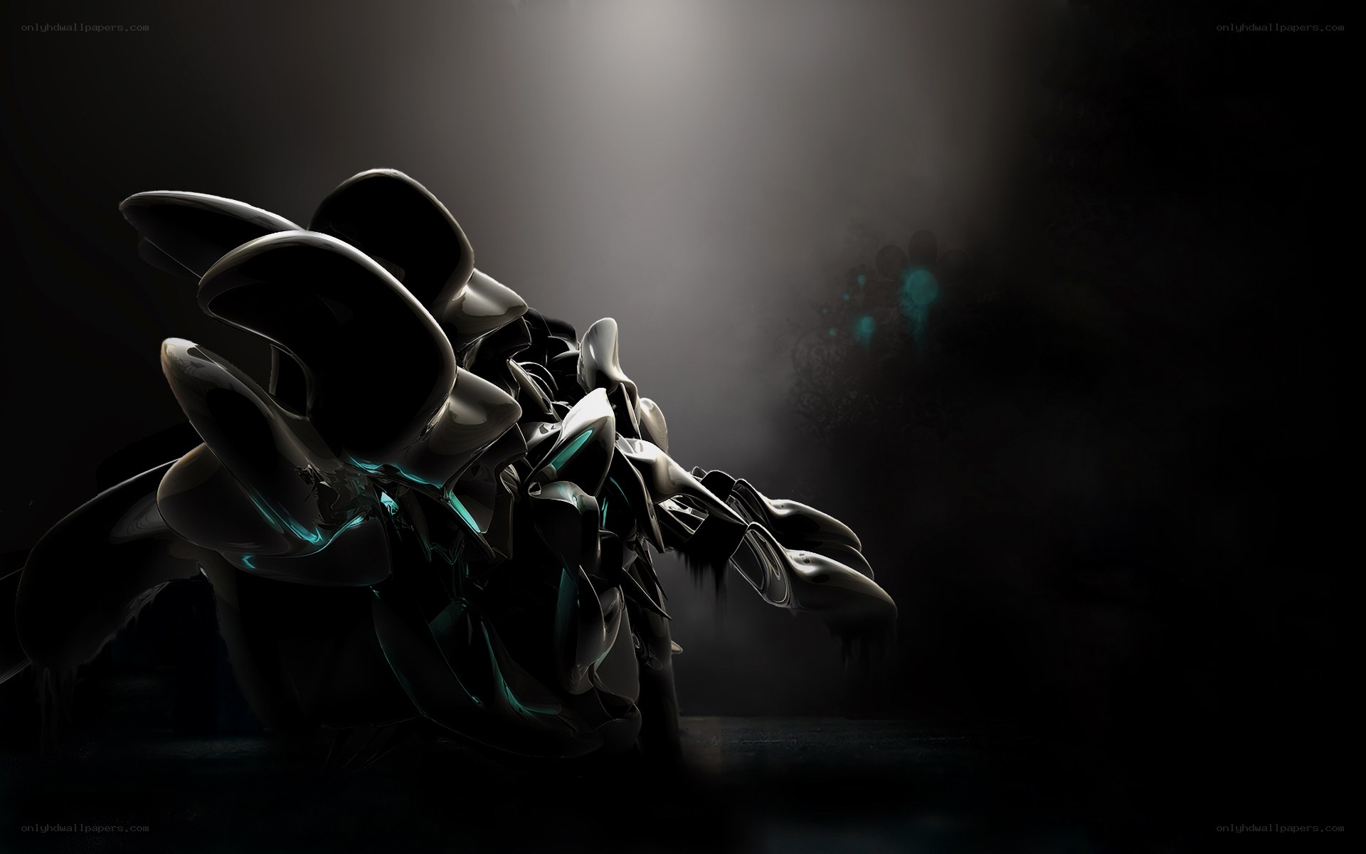 abstract dark sculpture