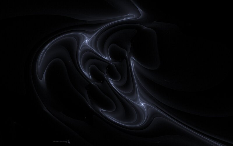 Abstract dark swirls