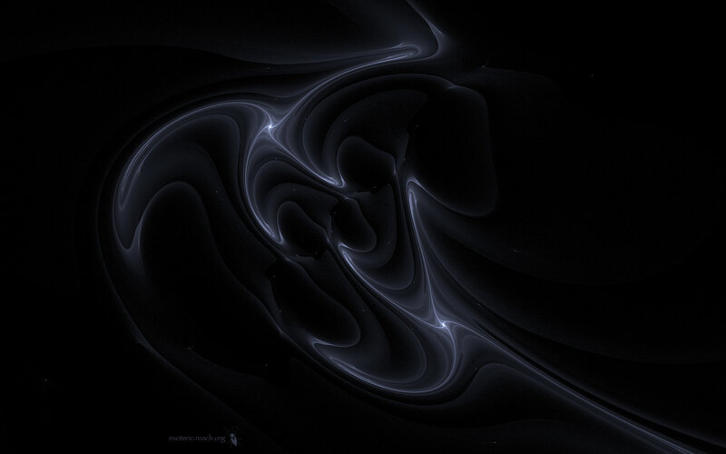 Abstract dark swirls